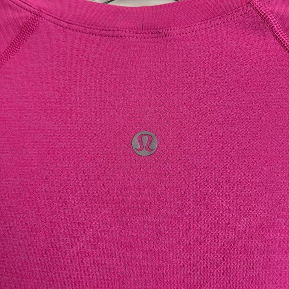 NEW with tags Lululemon Swiftly Tech Short Sleeve Shirt 2.0 *Race Length Pink 6 - Picture 8 of 15